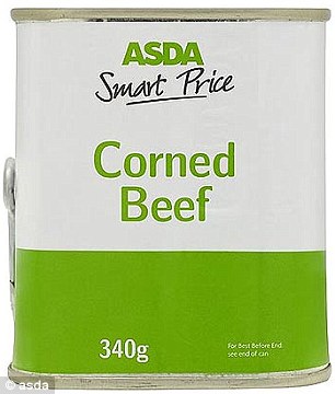 coned beef Asda