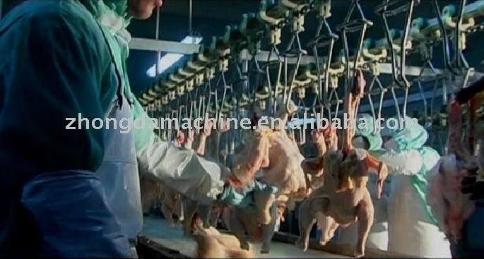 HALAL CHICKEN SLAUGHTER AND ABATTOIR MACHINE LINE 1